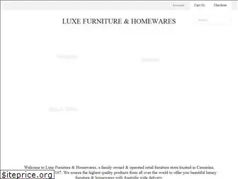 luxefurnitureandhomewares.com.au