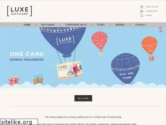 luxegiftcard.com