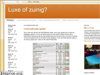 luxeofzuinig.blogspot.nl