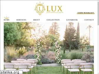 luxeventrentalsanddesign.com