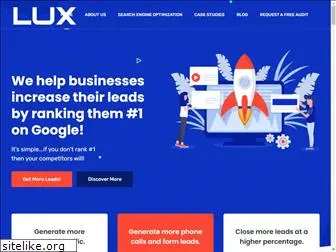 luxmarketingcompany.com