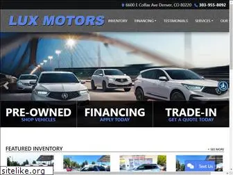 luxmotorco.com