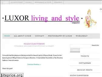 luxorlivingandstyle.com