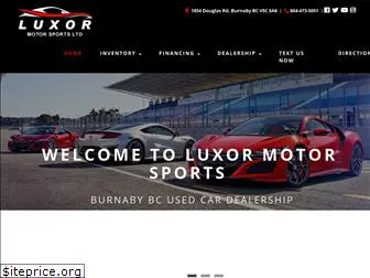 luxormotorsports.com