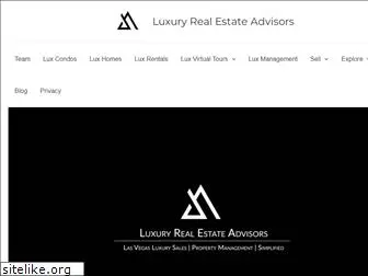 luxrealestateadvisors.com