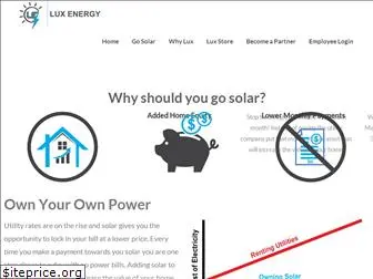 luxsolarenergy.com