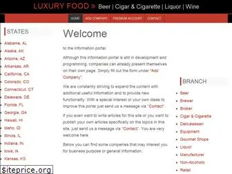 luxury-food.info