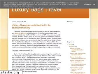 luxurybagstravel.blogspot.com