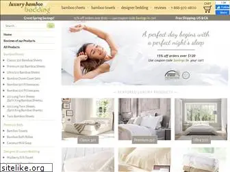 luxurybamboobedding.com