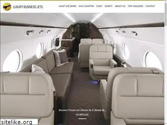 luxurybusinessjets.com