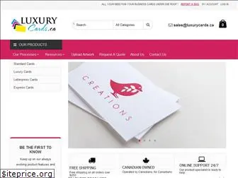 luxurycards.ca