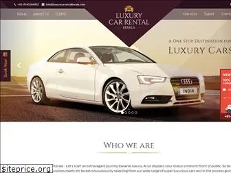 luxurycarrentalkerala.com