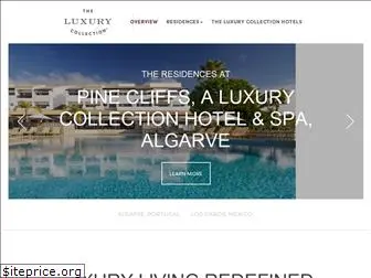 luxurycollectionresidences.com