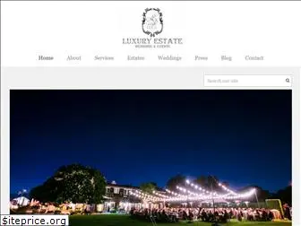 luxuryestateweddingsandevents.com