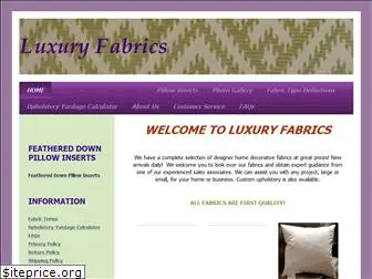 luxuryfabricsnc.com