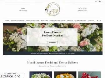 luxuryflowersmiami.com