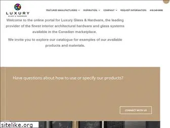 luxuryglassandhardware.com
