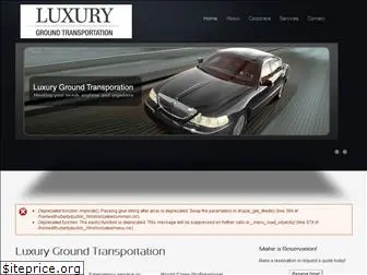 luxurygroundtransportation.net