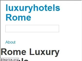 luxuryhotels-rome.com