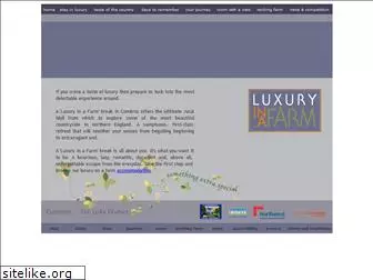 luxuryinafarm.co.uk