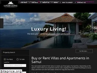 luxurylivingsamui.com