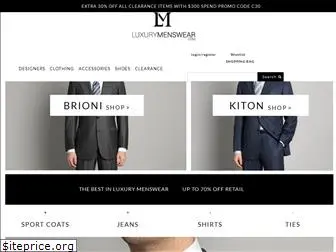 luxurymenswear.com