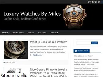 luxurymenwatchesbymiles.com