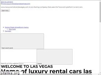luxuryrentalcarslasvegas.com