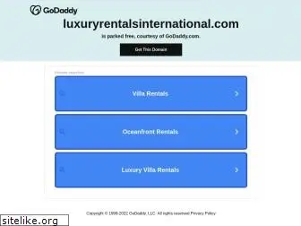 luxuryrentalsinternational.com