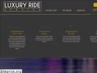luxuryrideservice.com