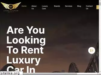 luxurysupercarsdubai.com