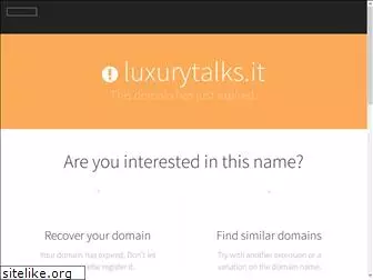 luxurytalks.it