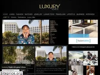 luxurytopics.com