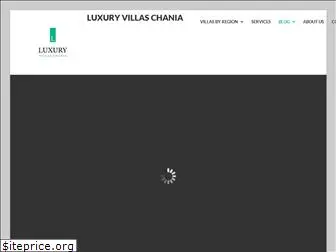 luxuryvillaschania.com