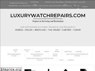 luxurywatchrepairs.com