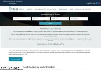 luxuryyachtcharters.com