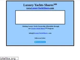 luxuryyachtshares.com
