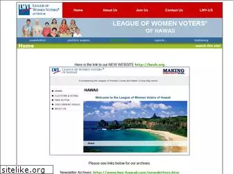lwv-hawaii.com