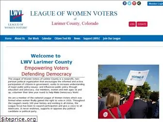 lwv-larimercounty.org