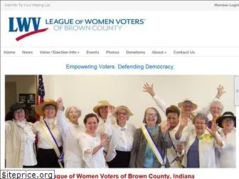 lwvbrowncounty.org