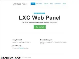 lxc-webpanel.github.io