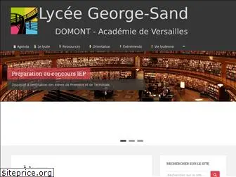 lyc-sand-domont.fr