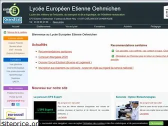 lycee-etienne-oehmichen.fr