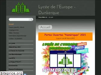 lycee-europe-dunkerque.fr