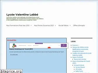 lycee-valentine-labbe.fr