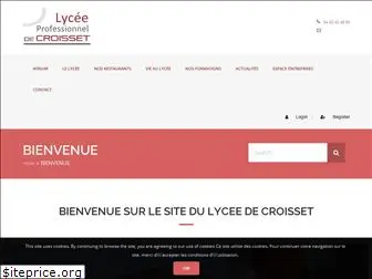 lyceedecroisset.com