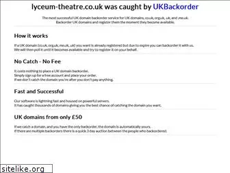 lyceum-theatre.co.uk