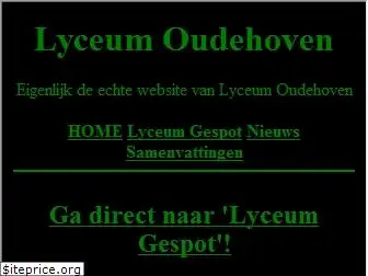lyceumoudehoven.nl