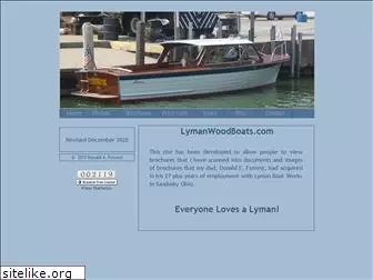 lymanwoodboats.com