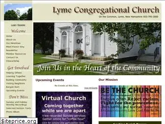 lymecongregationalchurch.org